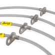 Load image into Gallery viewer, Goodridge 15-16 Subaru STi (w/ Brembo Calipers) Stainless Steel Brake Line Kit - Additional View 5