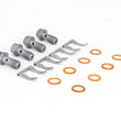Load image into Gallery viewer, Goodridge 17-21 Honda Civic Hatchback Stainless Steel Brake Line Kit - Installation View
