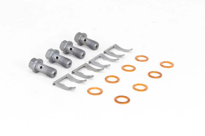 Goodridge 17-21 Honda Civic Hatchback Stainless Steel Brake Line Kit - Installation View