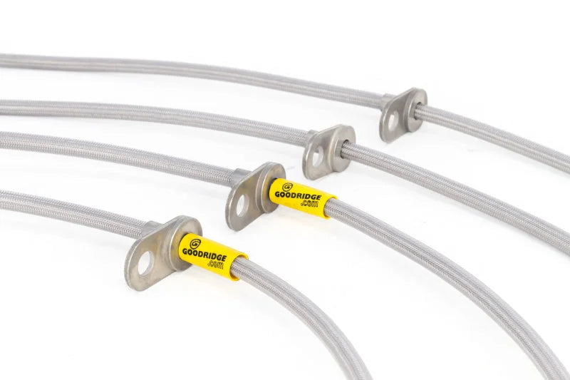 Goodridge 17-21 Honda Civic Hatchback Stainless Steel Brake Line Kit - Additional View 7