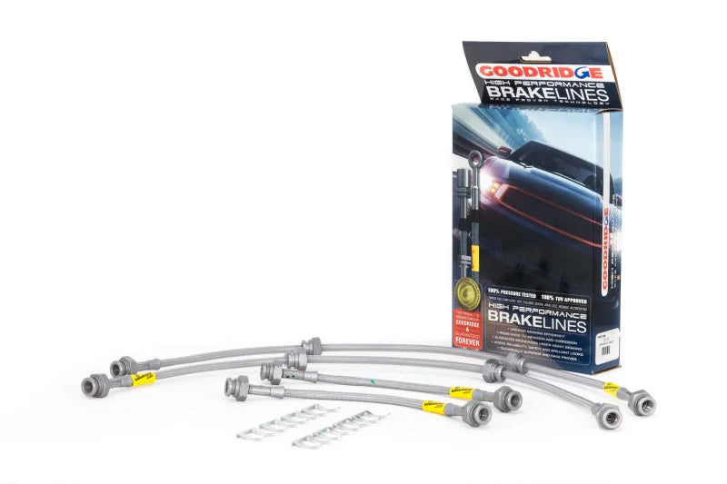 Goodridge 6/89-96 300XZ Brake Lines - Side View