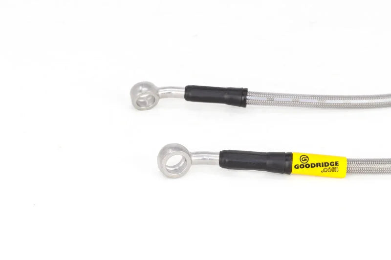 Goodridge 89-91 Honda Civic/CRX (w/Rear Drum) Stainless Steel Brake Line Kit - Additional View 5