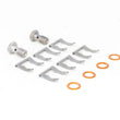 Load image into Gallery viewer, Goodridge 89-91 Honda Civic/CRX (w/Rear Drum) Stainless Steel Brake Line Kit - Additional View 6