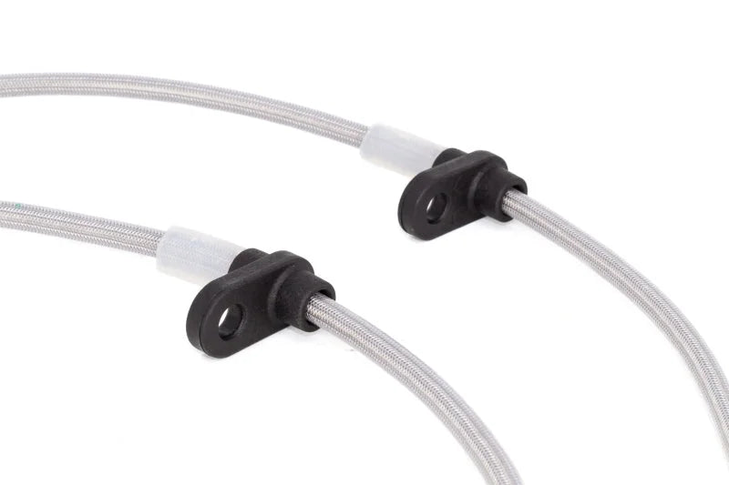 Goodridge 92-95 Honda Civic All Models w/ Rear Drum / 93-00 Del Sol Rear Drum SS Brake Lines - Back View