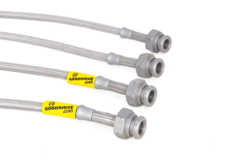 Goodridge 92-95 Honda Civic All Models w/ Rear Drum / 93-00 Del Sol Rear Drum SS Brake Lines - Additional View 9