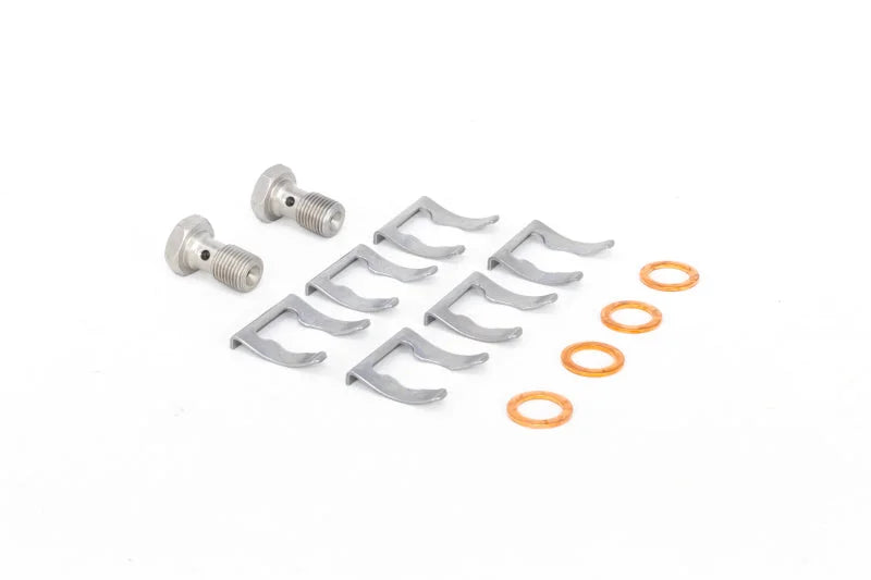 Goodridge 96-00 Honda Civic LX/EX w/ LG Front Rotors Brake Lines - Back View