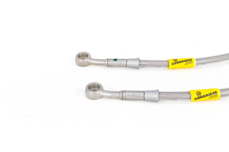 Goodridge 97-01 Honda Prelude (Base Model) Stainless Steel Brake Line Kit - Installation View