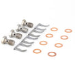 Load image into Gallery viewer, Goodridge 99-00 Honda Civic Si (w/Rear Disc) Stainless Steel Brake Line Kit - Installation View