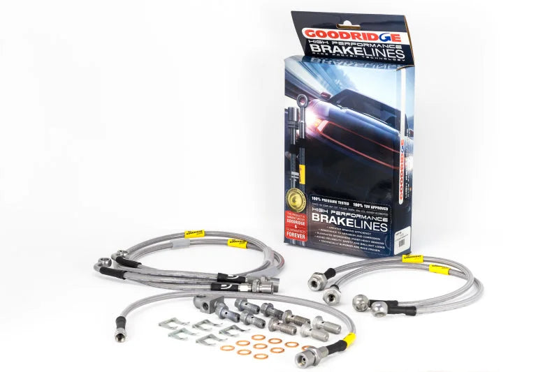 Goodridge SS Brake Lines fits 2005 Chevrolet Silverado 1500 / 2005-2006 Chevrolet Silverado 1500 Hybrid / 2005-2006 Chevro...