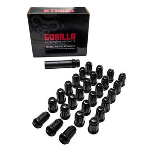 Gorilla Automotive 27-PACK 12-1.50 SPLINE WIK BRNCO BLK GOR KBRS-12150BGR