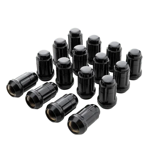 Gorilla Automotive 4LUG 12-1.50 SPLINE WIK W/VALVES BLK GOR K4CS-12150BGR