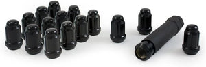 Gorilla Automotive 4LUG SD ACORN 12-1.50 WIK BLK 21132BC