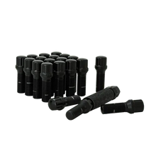 Load image into Gallery viewer, Gorilla Automotive 5 LUG 14-1.25 SPLINE BOLT WIK BLK 35MM