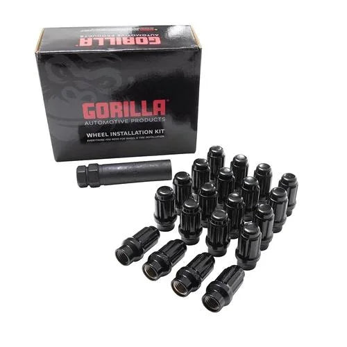 Gorilla Automotive 5LUG 12-1.25 ET SPLINE WIK PASS BLK