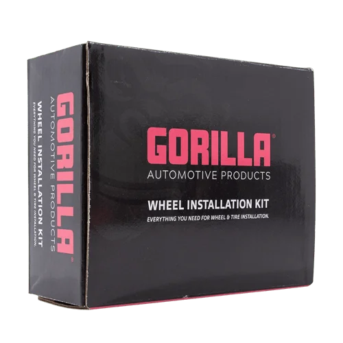Gorilla Automotive 5LUG 12-1.25 SPLINE BOLT WIK BLK 27MM K5BS-12125X27BGR