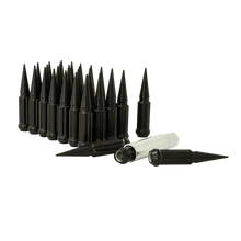 Load image into Gallery viewer, Gorilla Automotive 6 LUG 14-2.00 SPIKE LUG INSTALL KIT BLK