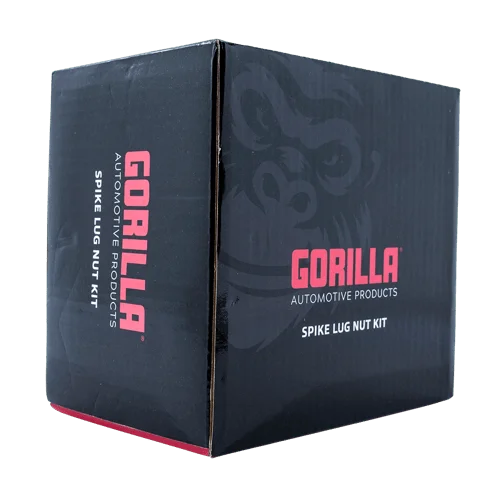 Gorilla Automotive 6 LUG 14-2.00 SPIKE LUG KIT RED