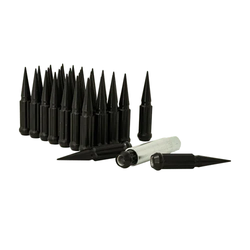 Gorilla Automotive 8 LUG 14-2.00 SPIKE LUG INSTALL KIT BLK