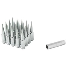 Load image into Gallery viewer, Gorilla Automotive 8 LUG 9/16 SPIKE LUG INSTALL KIT CHROME