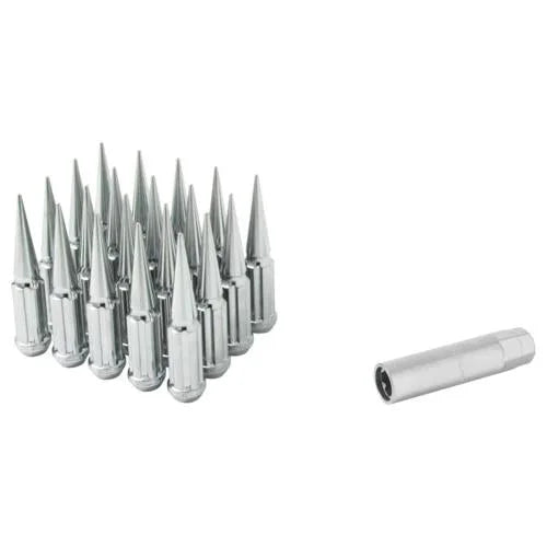 Gorilla Automotive 8LUG 14-1.50 SPIKE LUG INSTALL KIT CHR