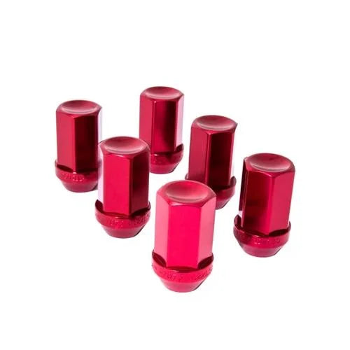 Gorilla Automotive BULGE ALUM LUG 3/4" 12-1.50 RED BULK