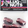 Load image into Gallery viewer, Gorilla Automotive BULGE LUG 3/4" 12-1.25 RED BAG
