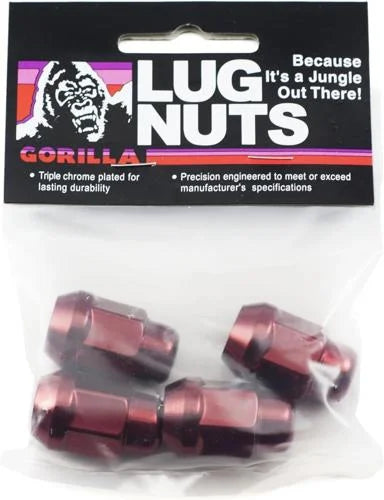 Gorilla Automotive BULGE LUG 3/4" 12-1.25 RED BAG