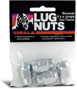 Gorilla Automotive BULGE LUG 3/4" 12-1.50 CHR BAG 41137B