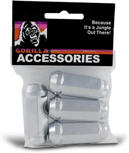 Gorilla Automotive BULGE XL LUG 13/16" 14-1.50 CHR BAG 91147XLB