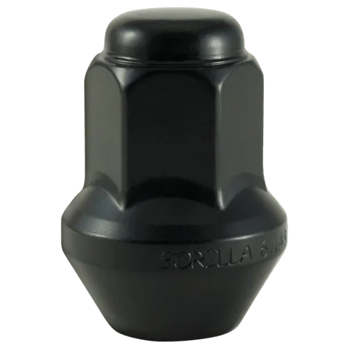 Gorilla Automotive FACT STYLE LUG 21MM 14-1.50 BLK BULK 61148BCX