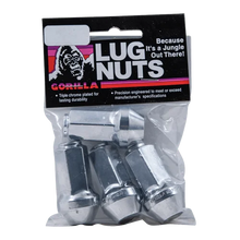 Load image into Gallery viewer, Gorilla Automotive FACT STYLE XL LUG 21MM 14-2.00 CHR BAG