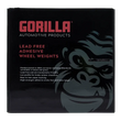 Load image into Gallery viewer, Gorilla Automotive GOR 1/4 OZ L.P. 715 SEGMENTS ROLL SILVER