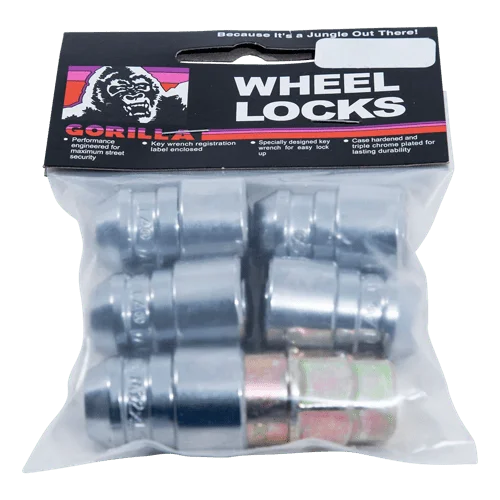 Gorilla Automotive GORILLA GUARD ACORN 12-1.50 CHR BAG