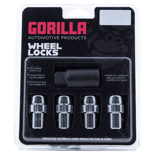 Gorilla Automotive GORILLA LOCK STD MAG 12-1.25 CHR CLAM