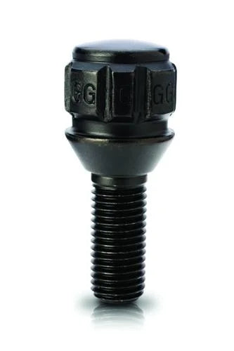 Gorilla Automotive LUG BOLT LOCK CONE 12-1.50 BLK 28MM