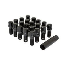 Load image into Gallery viewer, Gorilla Automotive Products (20) Lug Nuts 14x1.50mm Spline Bolt Black K5BS-14150X27BGR