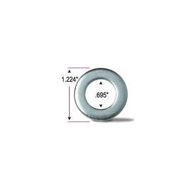 Gorilla Automotive Products 5 Washers 0.695 ID 1.224 OD 79903B