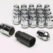 Load image into Gallery viewer, Gorilla Automotive Products Lug Nut and Lock System 1/2in Acorn Bulge Chrome 91783