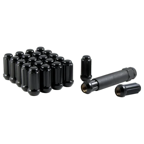 Gorilla Automotive SD ACORN XL LUG 1/2 BLK BULK
