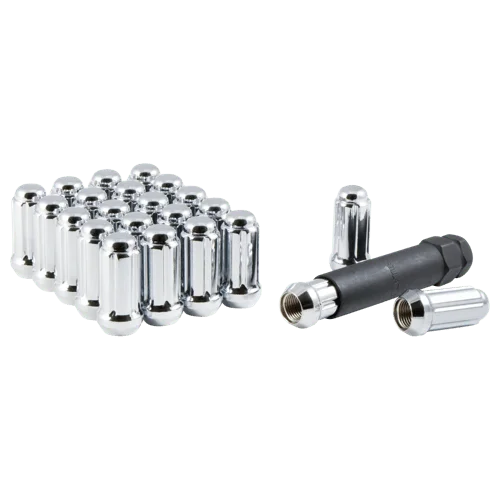 Gorilla Automotive SD ACORN XL LUG 1/2 CHR BULK
