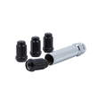 Load image into Gallery viewer, Gorilla Automotive SD LOCK ACORN 12-1.25 BLK CLAM 21621BC