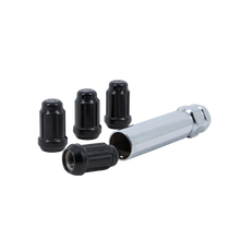 Load image into Gallery viewer, Gorilla Automotive SD LOCK ACORN 12-1.25 BLK CLAM 21621BC