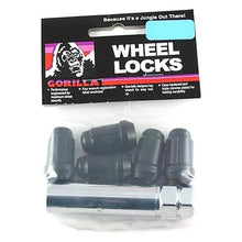 Load image into Gallery viewer, Gorilla Automotive SD LOCK ACORN 1/2 BLK 5PK BAG