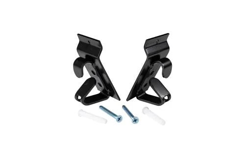 Gorilla Automotive SLAT WALL WHEEL HOOK BLACK (EA)