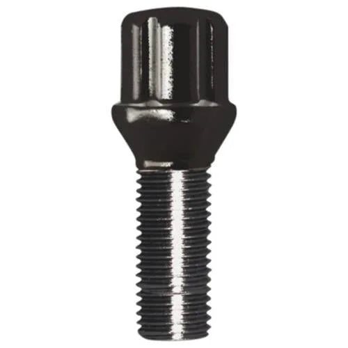 Gorilla Automotive SPLINE LUG BOLT 14-1.25 35MM BLK BULK