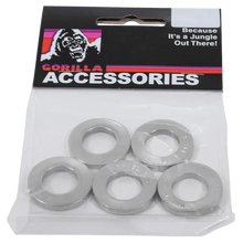 Load image into Gallery viewer, Gorilla Automotive WASHER CRAGAR CENTER CHR 5-PK BAG