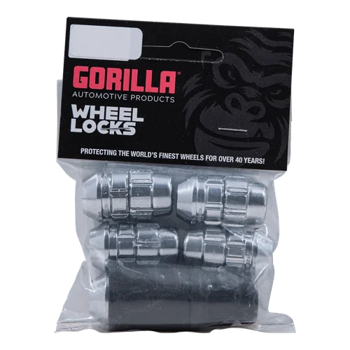 Gorilla Automotive X2 LOCK ACORN 12-1.50 CHR 5-PK