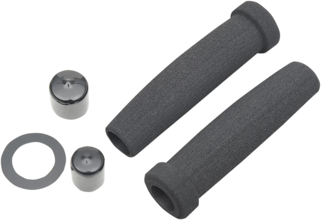 Grab On Grips Grips - Classic - Superbike - Black - Main Product View