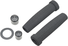Load image into Gallery viewer, Grab On Grips Grips - Classic - Superbike - Black - Main Product View