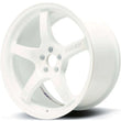 Load image into Gallery viewer, Gram Lights 57CR 15x8.0 +35 4-100 Ceramic White Wheel - Side View